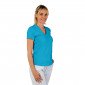 ATOLL - Tee-shirt professionnel de travail à manches courtes femme auxiliaire de vie infirmier aide a domicile médical