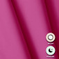 33 FUCHSIA - Rideau occultant sur oeillets professionnel hébergement foyer 100% polyester / acrylique envers floqué blanc crèche
