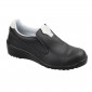 NOIR - Chaussure de cuisine de sécurité S2 professionnelle de travail blanche noire ISO EN 20345 S2 femme menage restauration en