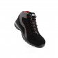 NOIR - Chaussure de sécurité S1P HRO SRA professionnelle de travail noire ISO EN 20345 S1P mixte transport chantier manutention 
