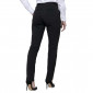 NOIR - Pantalon de service professionnel de travail femme serveur hôtel cuisine restaurant