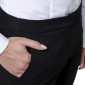 Pantalon de service professionnel de travail femme serveur hôtel cuisine restaurant