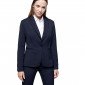 MARINE - Veste de service professionnelle de travail 64% polyester 34% viscose 2% élasthanne doublé 100% polyester taffetas femm