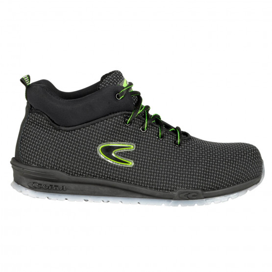 NOIR - Chaussure de sécurité S3S professionnelle de travail noire EN ISO 20345 S3S mixte artisan logistique chantier transport