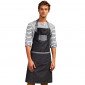 DENIM NOIR - Tablier de cuisine professionnel noir mixte serveur hôtel restauration cuisine