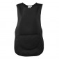 NOIR - Chasuble tablier blouse professionnel femme hôtel entretien cuisine menage