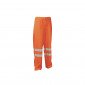 ORANGE - Pantalon haute visibilité professionnel de travail homme transport artisan logistique chantier