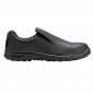 NOIR - Chaussure de cuisine de sécurité S2 professionnelle de travail blanche noire ISO EN 20345 S2 mixte hôtel cuisine restaura