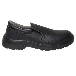 BLANC - Chaussure de cuisine de sécurité S2 professionnelle de travail blanche noire EN ISO 20345 S2 mixte restaurant cuisine