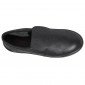 NOIR - Chaussure de cuisine de sécurité S2 professionnelle de travail blanche noire en cuir ISO EN 20345 S2 mixte restauration