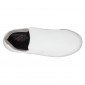 BLANC - Chaussure de cuisine de sécurité S2 professionnelle de travail blanche noire ISO EN 20345 S2 mixte serveur menage restau