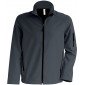 ANTHRACITE - Veste softshell professionnelle de travail homme