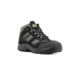 NOIR - Chaussure haute de sécurité S3 professionnelle de travail noire en cuir EN ISO 20345 S3 homme logistique chantier transpo