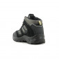 NOIR - Chaussure haute de sécurité S3 professionnelle de travail noire en cuir EN ISO 20345 S3 homme logistique chantier transpo
