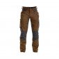 MARRON/GRIS - Pantalon de travail professionnel homme transport chantier manutention artisan