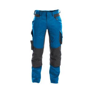 GRIS/NOIR - Pantalon de travail professionnel homme logistique chantier manutention artisan