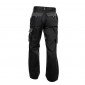 NOIR/GRIS - Pantalon de travail professionnel femme chantier transport artisan manutention