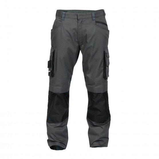 GRIS/NOIR - Pantalon de travail professionnel homme logistique chantier transport artisan