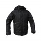 NOIR - Veste de travail professionnelle mixte logistique artisan manutention chantier