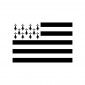 BRETAGNE - Drapeaux professionnel de travail