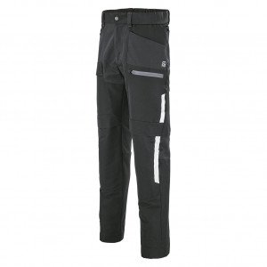 NOIR - Pantalon de travail professionnel homme manutention chantier transport artisan