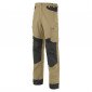 BEIGE/NOIR - Pantalon de travail professionnel homme transport artisan logistique chantier