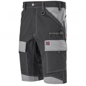 NOIR/PERLE - Short professionnel de travail homme transport artisan logistique chantier
