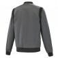 GRIS/NOIR - Veste de travail professionnelle à manches longues homme manutention chantier logistique artisan