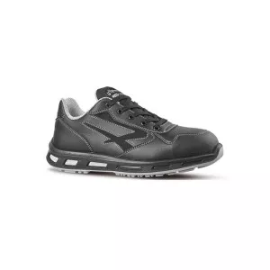 NOIR - Chaussure de sécurité S3S professionnelle de travail noire EN ISO 20345 S3S mixte logistique artisan transport chantier