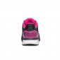 NOIR/FUCHSIA - Basket de sécurité S1P professionnelle de travail noire ISO EN 20345 S1P femme chantier transport artisan manuten