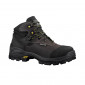 MARRON - Chaussure haute de sécurité S3 professionnelle de travail en cuir EN ISO 20345 S3 mixte logistique chantier transport 