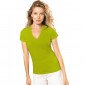 VERT - Tee-shirt professionnel de travail à manches courtes femme auxiliaire de vie infirmier aide a domicile médical