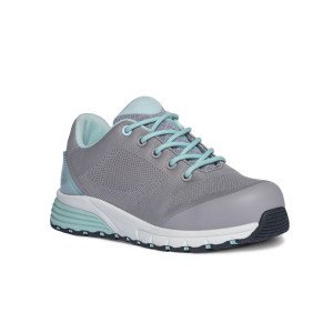 NOIR/FUCHSIA - Chaussure de sécurité S1PS professionnelle de travail noire EN ISO 20345 S1PS femme logistique chantier manutent