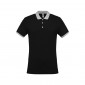 NOIR/GRIS - Polo professionnel de travail homme aide a domicile infirmier auxiliaire de vie médical