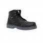 MARRON - Chaussure haute de sécurité S3 professionnelle de travail en cuir ISO EN 20345 S3 homme entretien artisan menage chanti