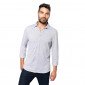 GRIS - Polo professionnel de travail 100% coton homme aide a domicile infirmier auxiliaire de vie médical