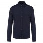 MARINE - Polo professionnel de travail 100% coton homme auxiliaire de vie infirmier aide a domicile médical