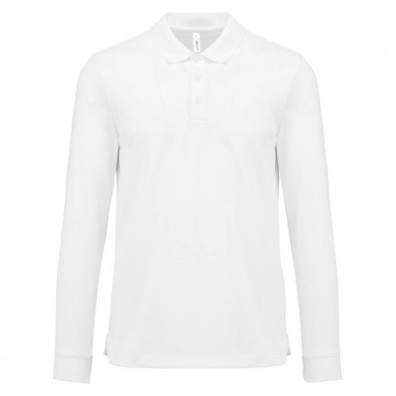 BLANC - Polo professionnel de travail homme auxiliaire de vie infirmier aide a domicile médical