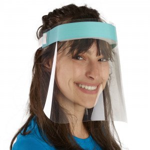 INCOLORE - Visière de protection professionnelle de travail mixte - PROMO cuisine auxiliaire de vie serveur aide a domicile
