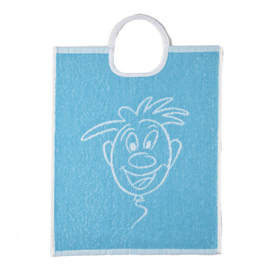 TURQUOISE - Bavoir enfant professionnel hébergement foyer 100% Coton foyer auxiliaire de vie crèche aide a domicile