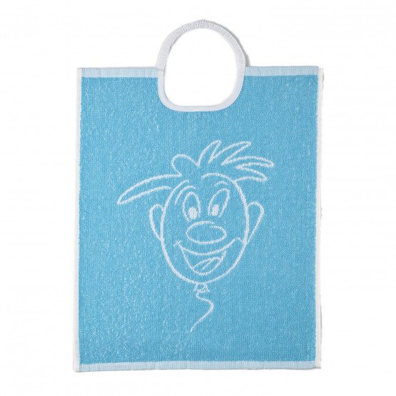 TURQUOISE - Bavoir enfant professionnel hébergement foyer 100% Coton foyer aide a domicile internat auxiliaire de vie