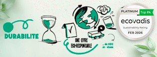 L'Échoppe obtient la médaille de platine EcoVadis
