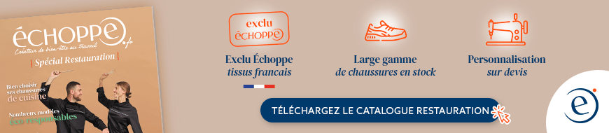 Tenues pour les métiers de la restauration