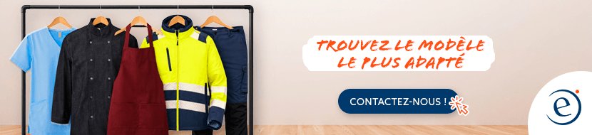 Large choix de vêtements de travail tous secteurs d'activités