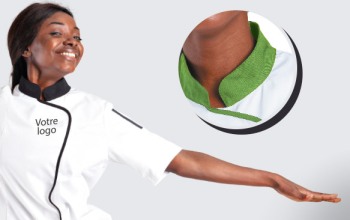 Veste de cuisine sales avec drapeau signification