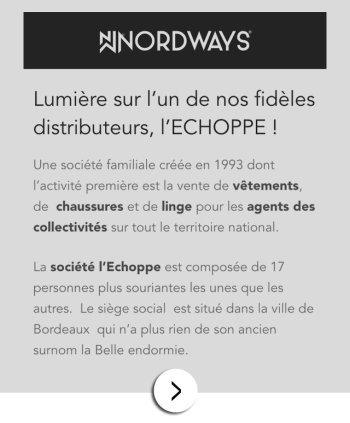 Article Echoppe by Nordways