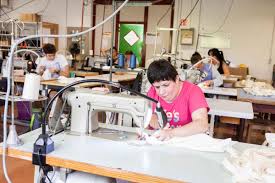 atelier de couture à l'esat st joseph