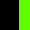 NOIR/VERT FLUO