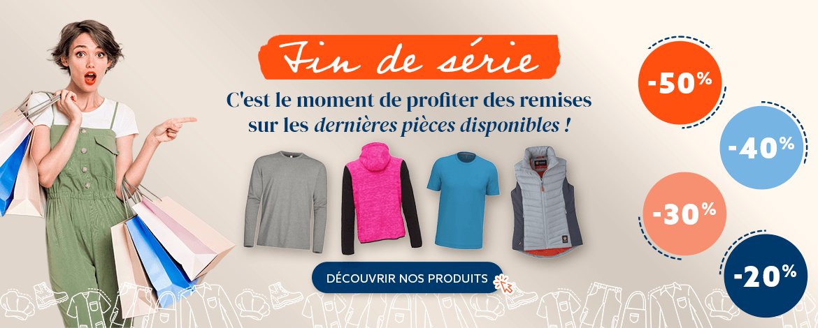 Profitez des promotions sur les fins de s&eacute;rie